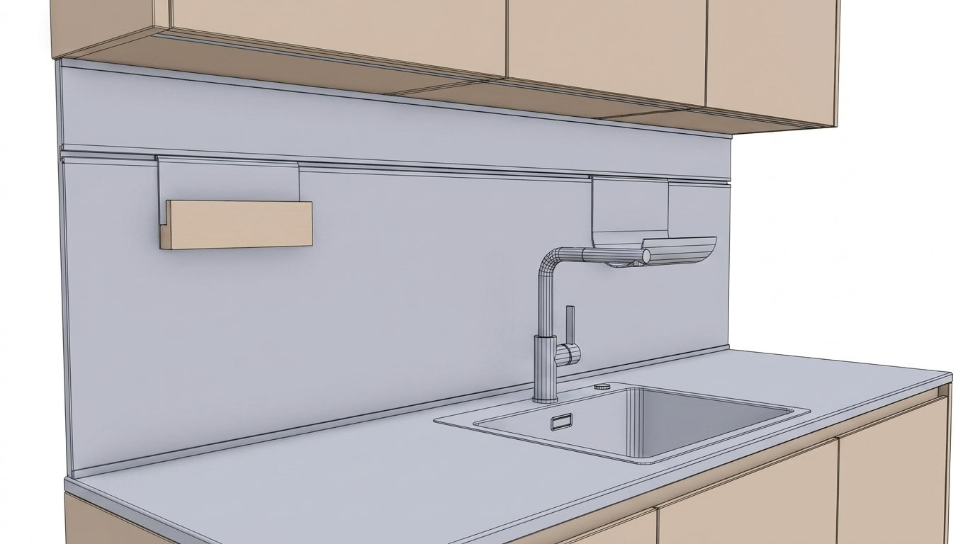 3D-Planung der Küche